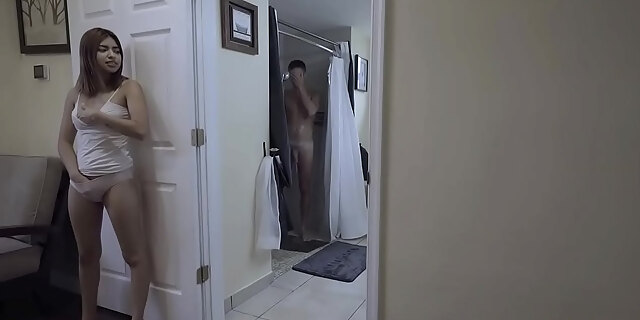 ass,bathroom,bedroom,blowjob,brunette,college,fingering,masturbation,pussy,small tits,teamskeet,teen